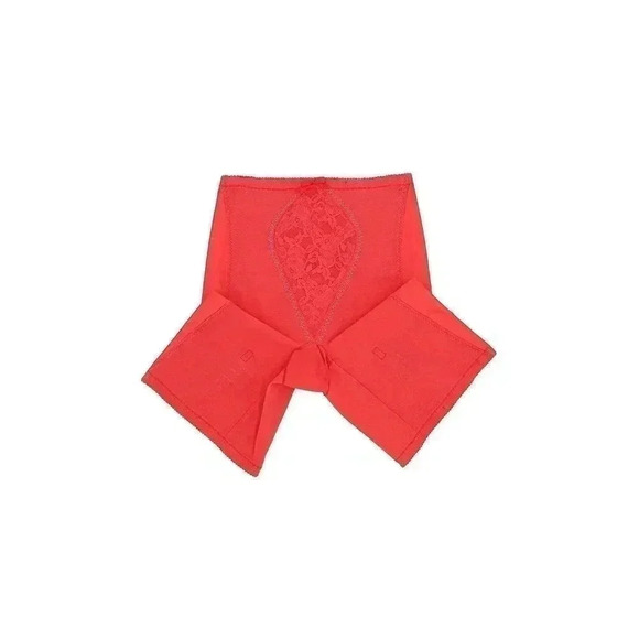 Red Mesh Garter Biker‎ Shorts - Size Small - Picture 4 of 7